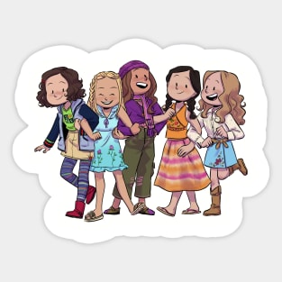 American Girl - GOTY - 2001-2007 Sticker